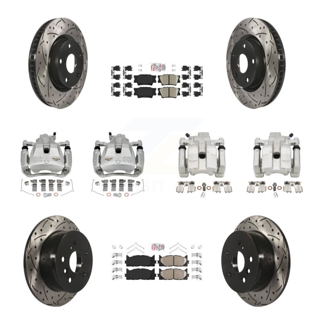 Transit Auto - KCD-101203N - Front and Rear Disc Brake Kits