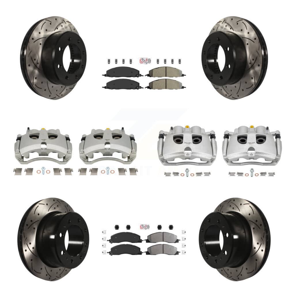 Transit Auto - KCD-101723N - Front and Rear Disc Brake Kits