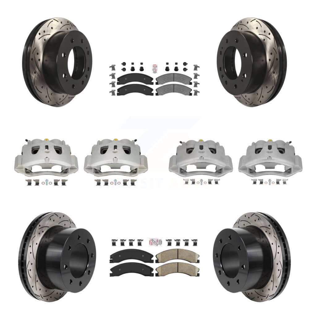 Transit Auto - KCD-101789N - Front and Rear Disc Brake Kits