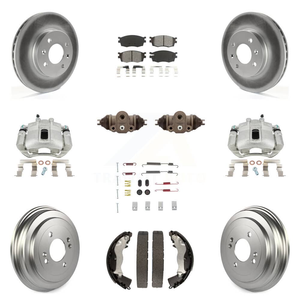 Transit Auto - KCG-100333S - Front and Rear Disc Brake Kits