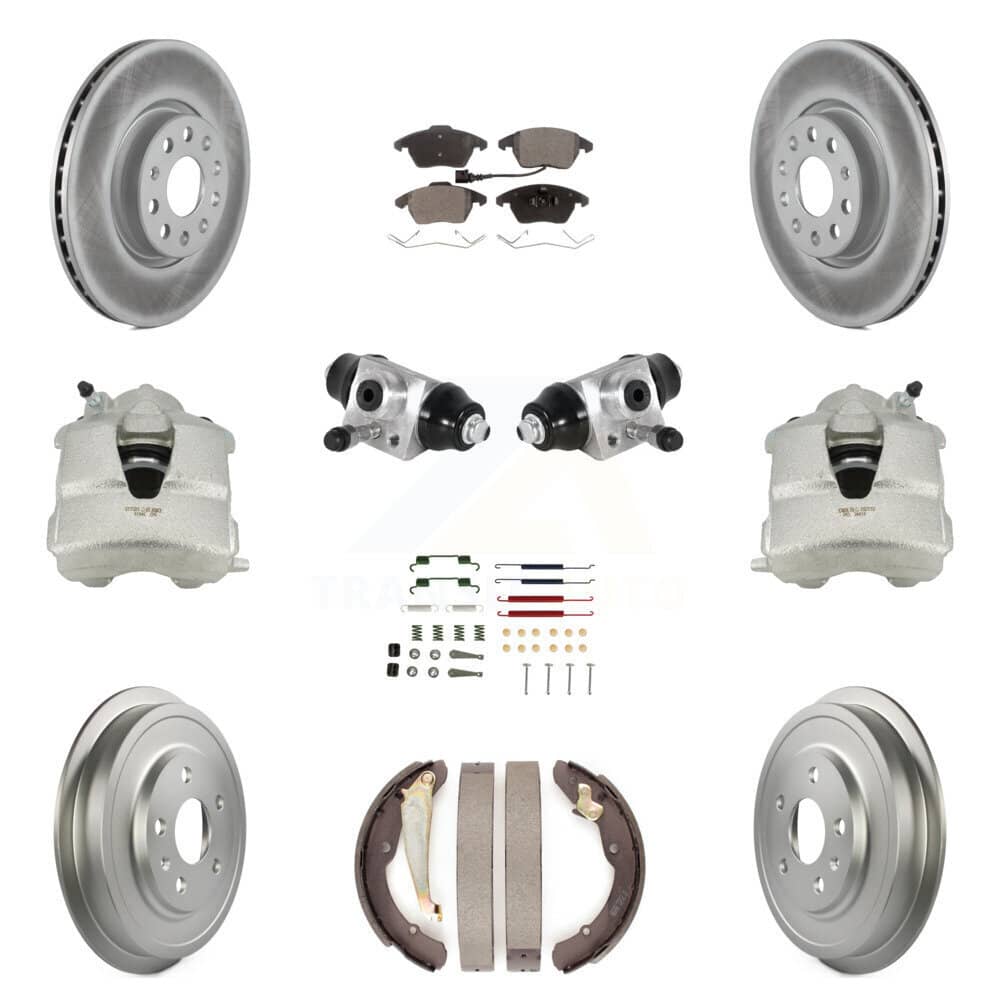 Transit Auto - KCG-100343P - Front and Rear Disc Brake Kits