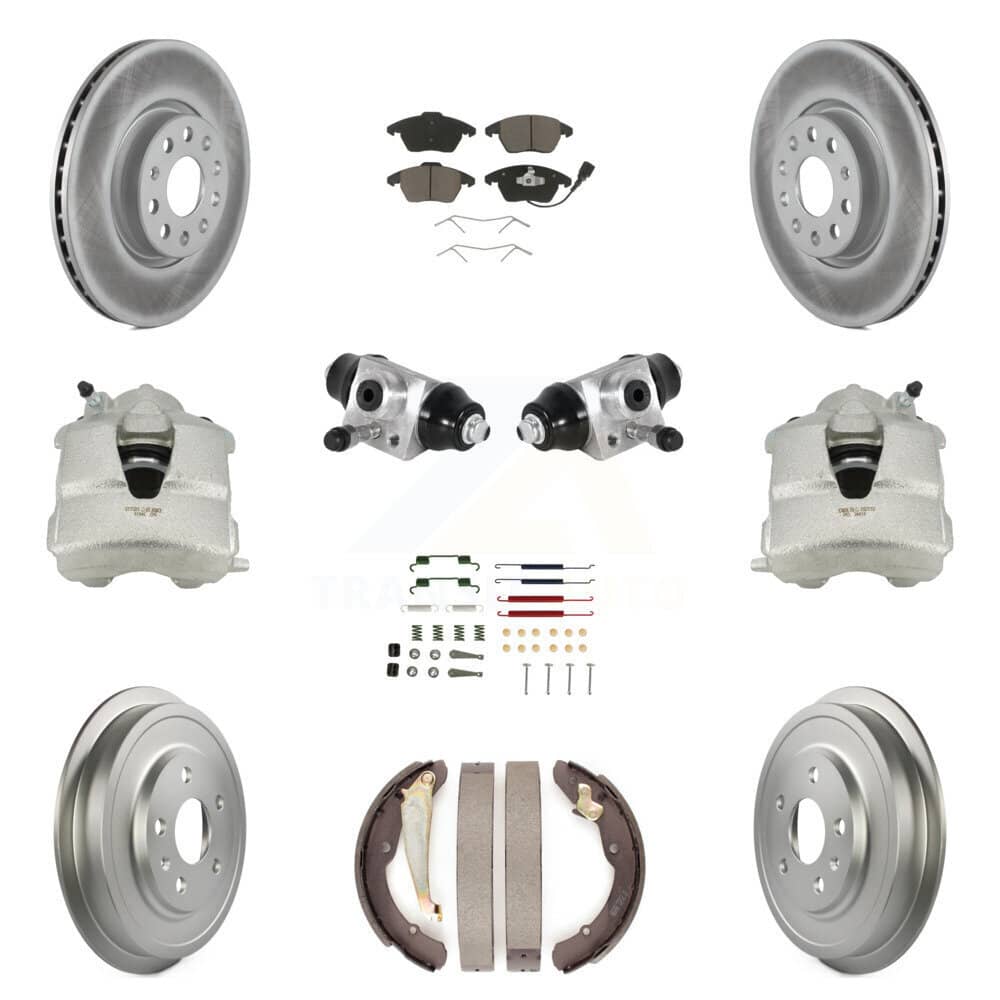 Transit Auto - KCG-100347C - Front and Rear Disc Brake Kits