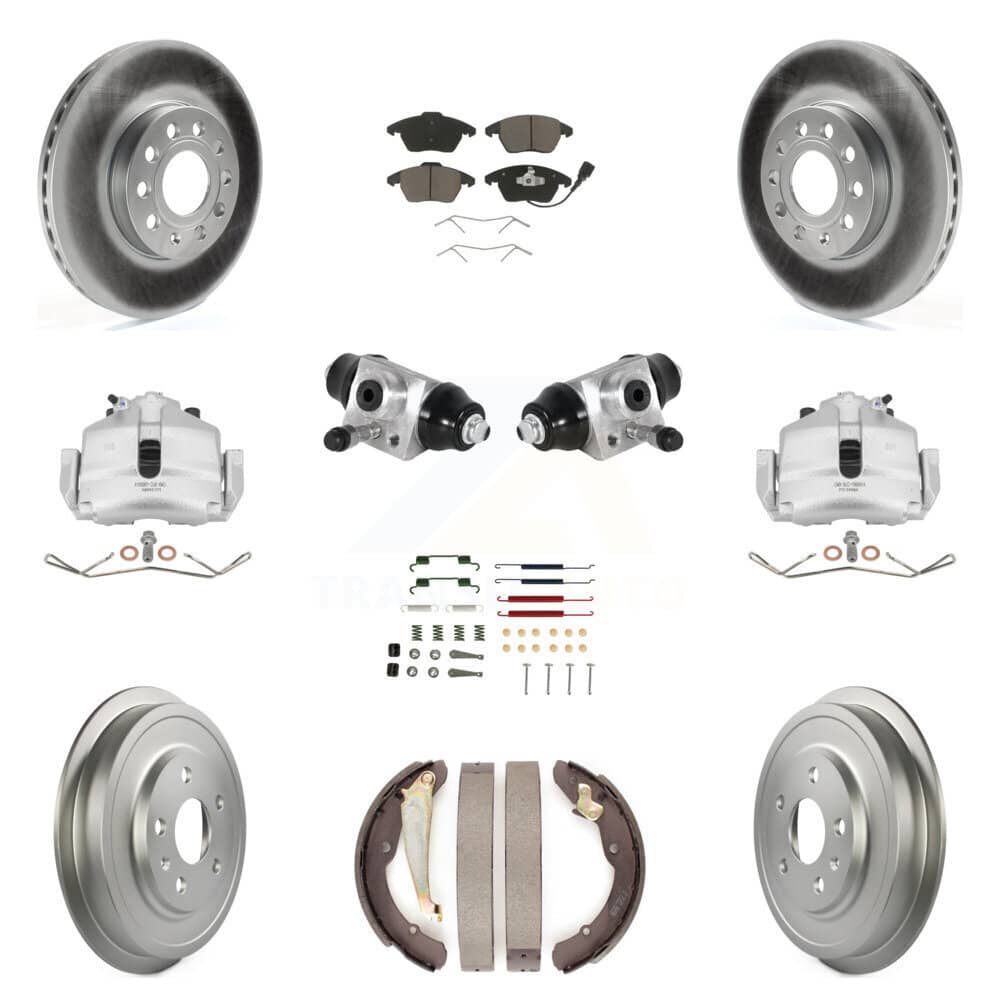 Transit Auto - KCG-100351C - Front and Rear Disc Brake Kits