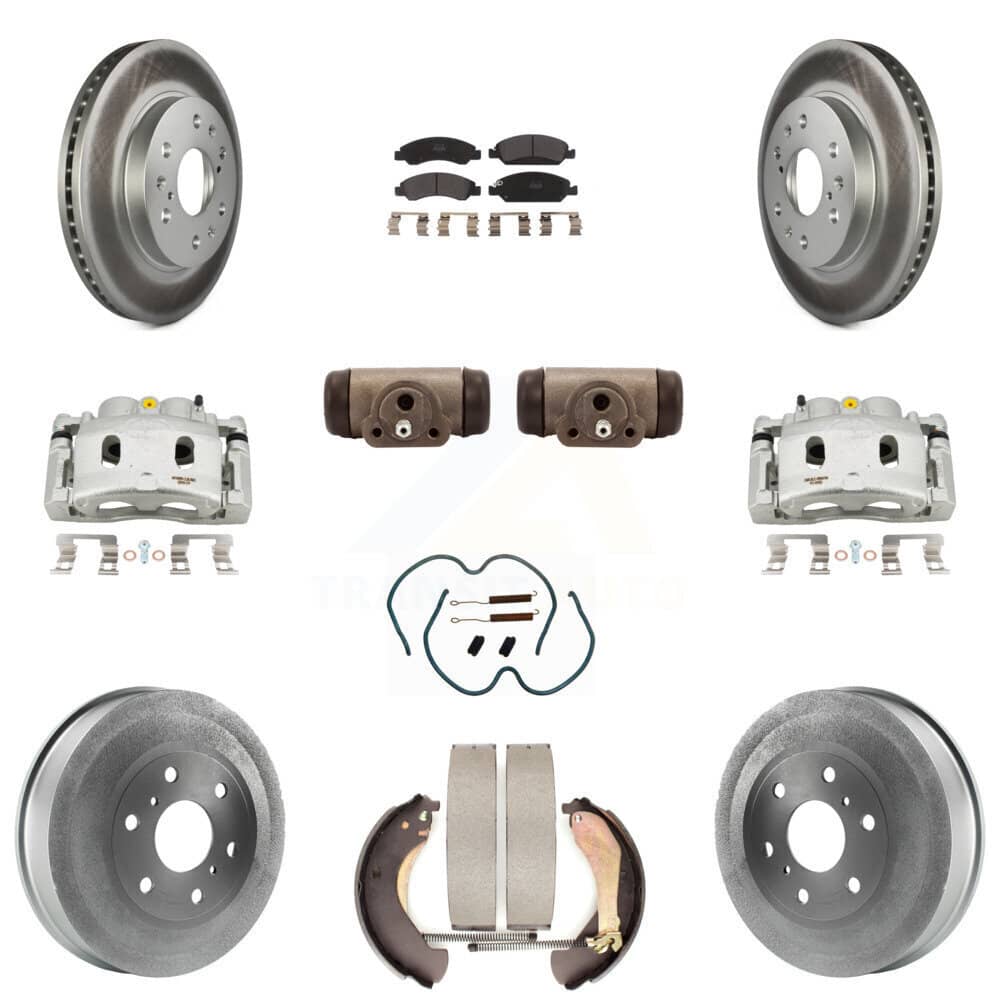 Transit Auto - KCG-100363P - Front and Rear Disc Brake Kits
