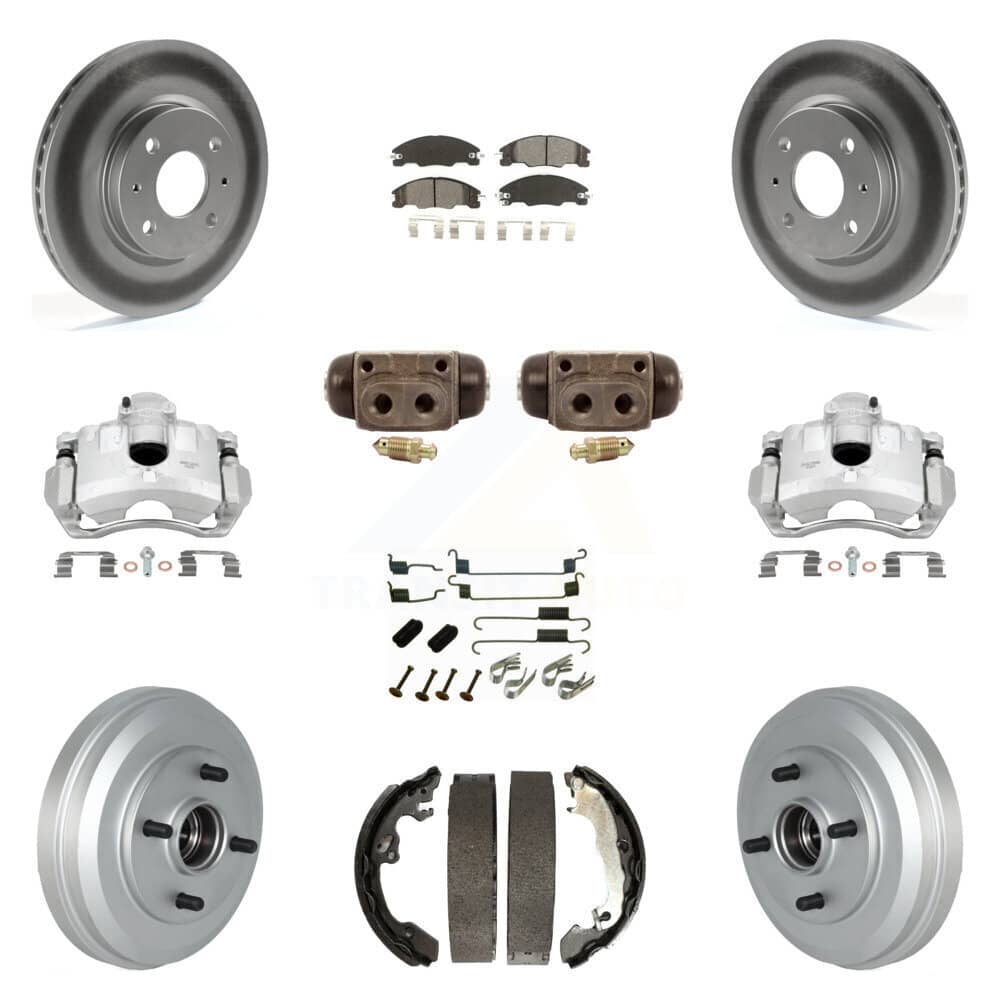 Transit Auto - KCG-100369S - Front and Rear Disc Brake Kits