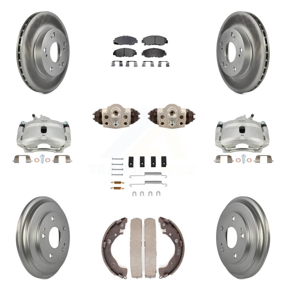 Transit Auto - KCG-100374P - Front and Rear Disc Brake Kits