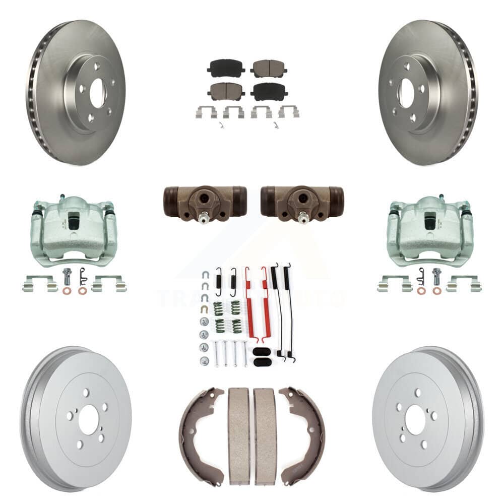 Transit Auto - KCG-100385C - Front and Rear Disc Brake Kits