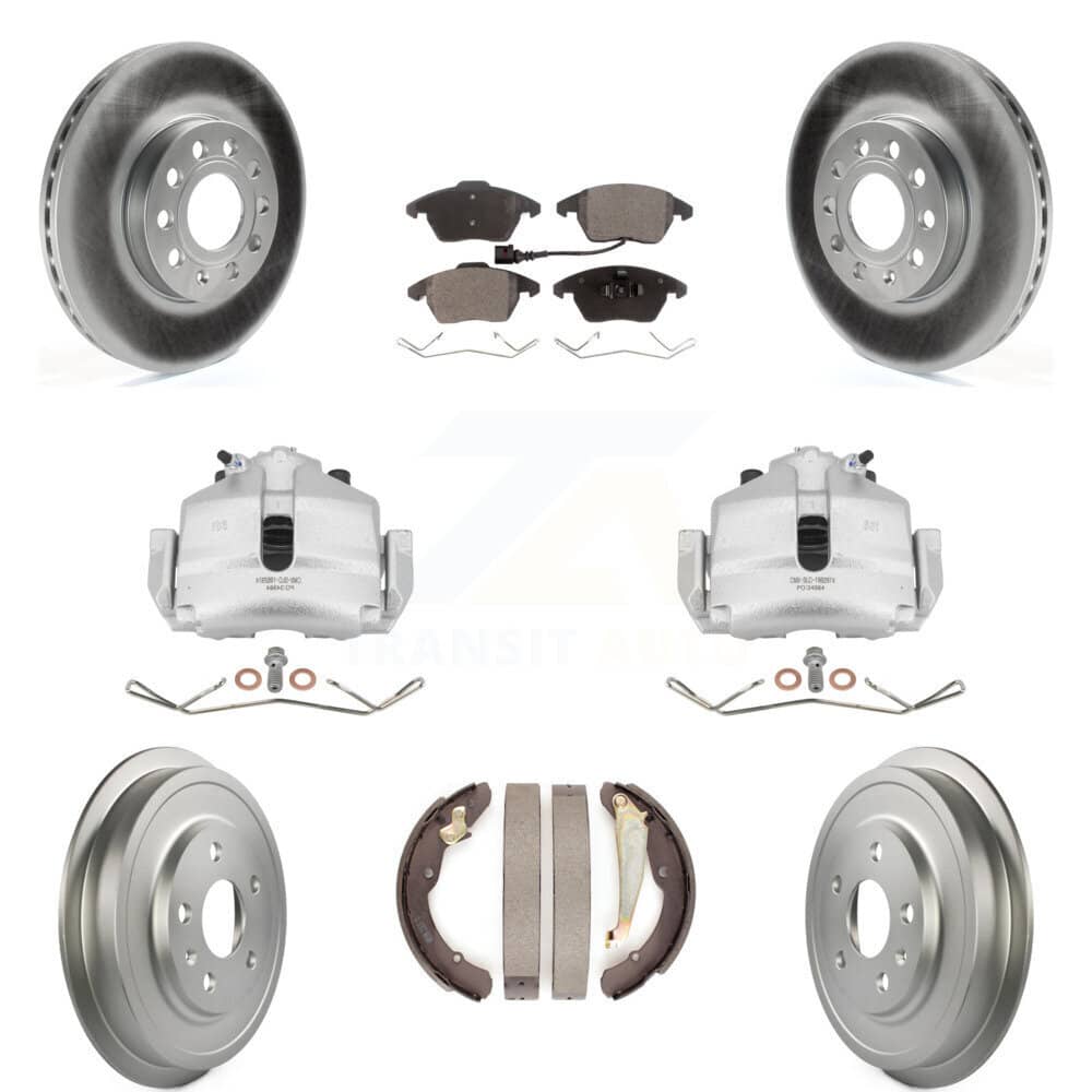 Transit Auto - KCG-100392T - Front and Rear Disc Brake Kits