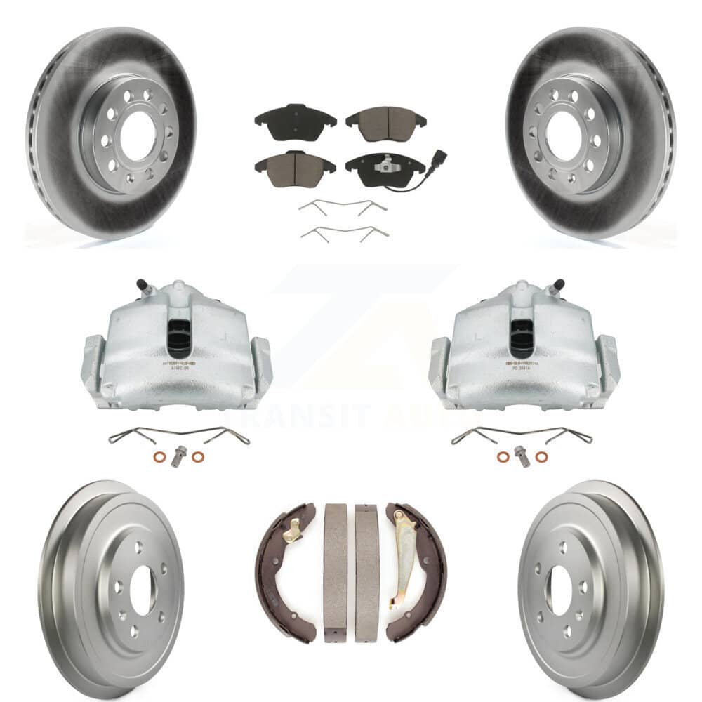Transit Auto - KCG-100412C - Front and Rear Disc Brake Kits