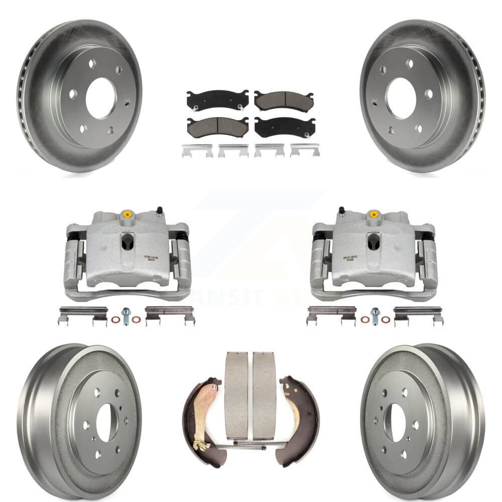 Transit Auto - KCG-100423C - Front and Rear Disc Brake Kits