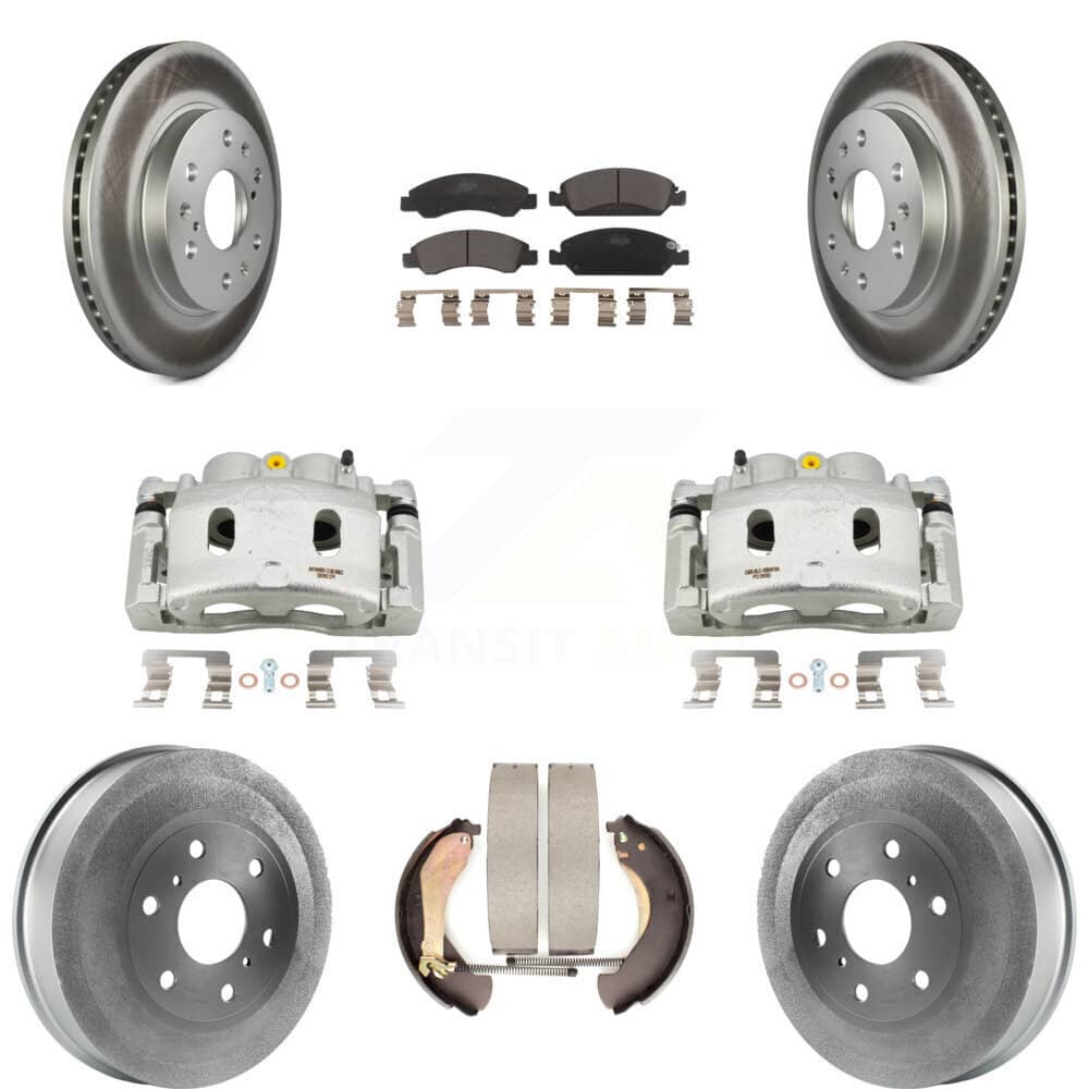 Transit Auto - KCG-100424T - Front and Rear Disc Brake Kits
