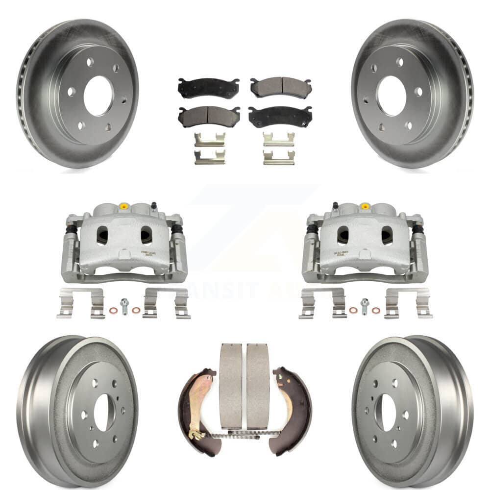 Transit Auto - KCG-100426P - Front and Rear Disc Brake Kits