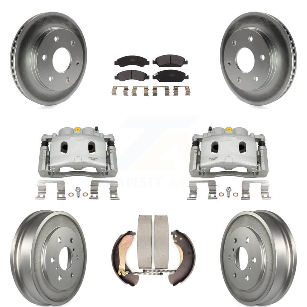 Transit Auto - KCG-100427P - Front and Rear Disc Brake Kits