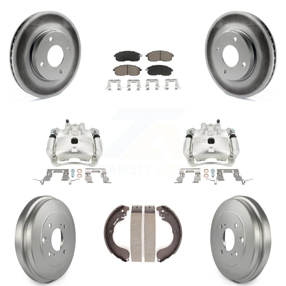 Transit Auto - KCG-100432C - Front and Rear Disc Brake Kits