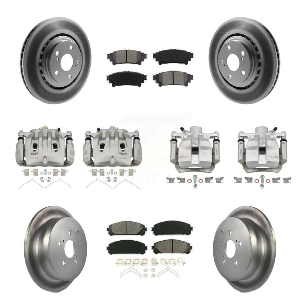 Transit Auto - KCG-100785S - Front and Rear Disc Brake Kits
