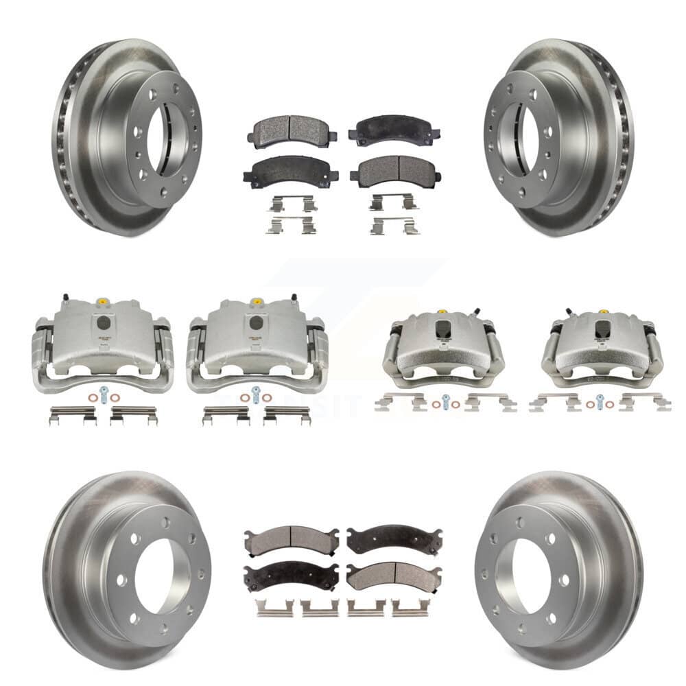 Transit Auto - KCG-100787T - Front and Rear Disc Brake Kits