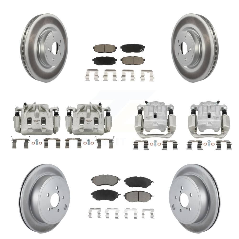 Transit Auto - KCG-100838C - Front and Rear Disc Brake Kits