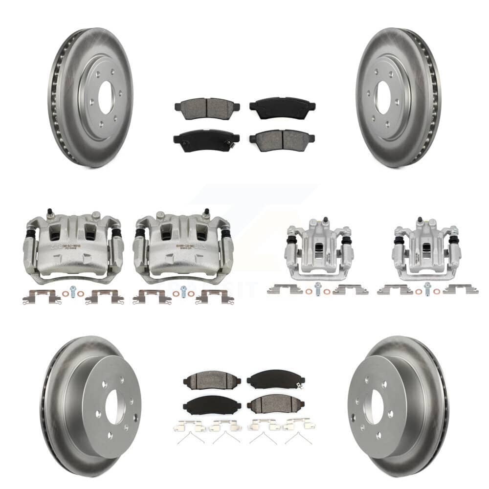 Transit Auto - KCG-100842S - Front and Rear Disc Brake Kits