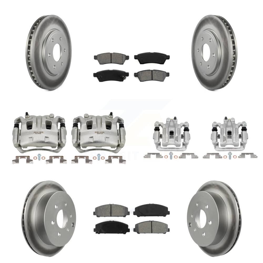 Transit Auto - KCG-100843S - Front and Rear Disc Brake Kits