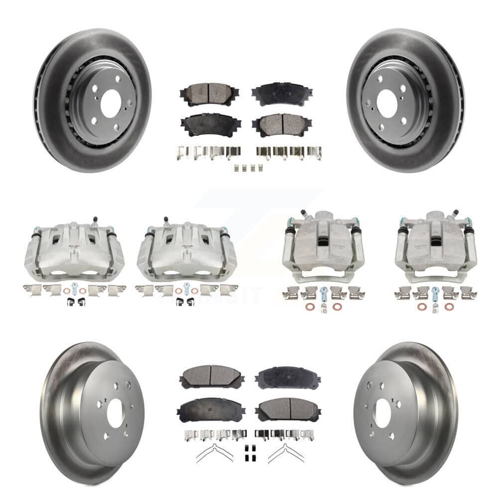 Transit Auto - KCG-100856T - Front and Rear Disc Brake Kits