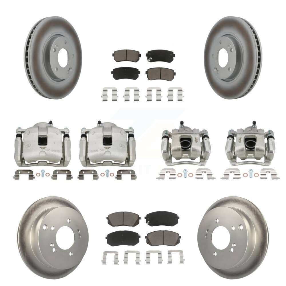 Transit Auto - KCG-100871C - Front and Rear Disc Brake Kits