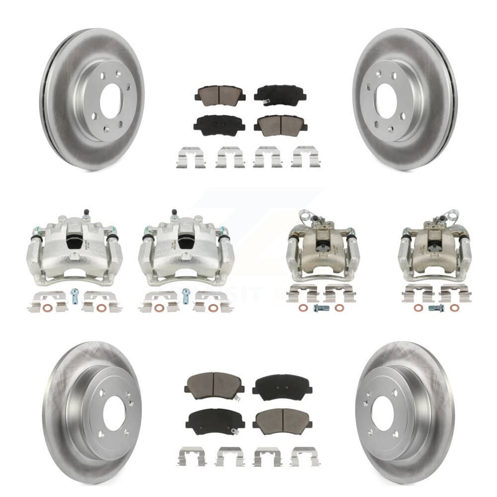 Transit Auto - KCG-100882C - Front and Rear Disc Brake Kits