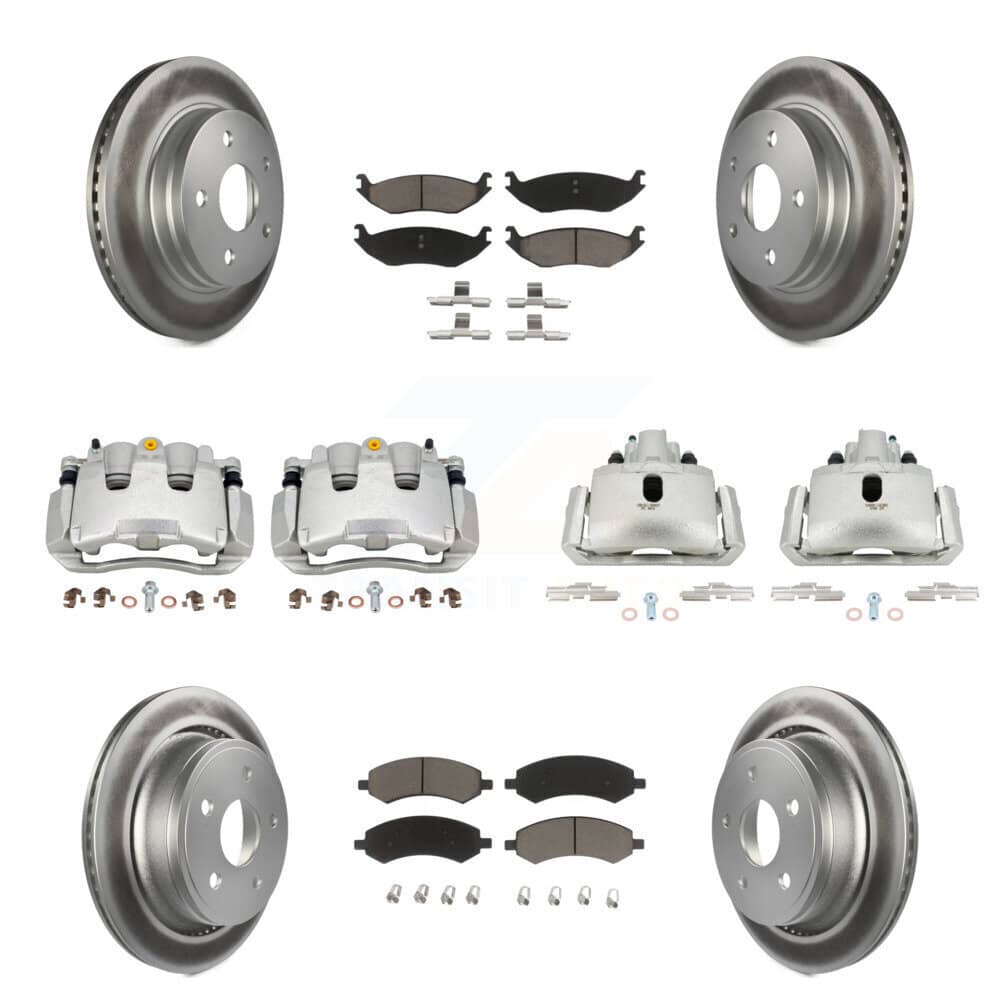 Transit Auto - KCG-100903C - Front and Rear Disc Brake Kits