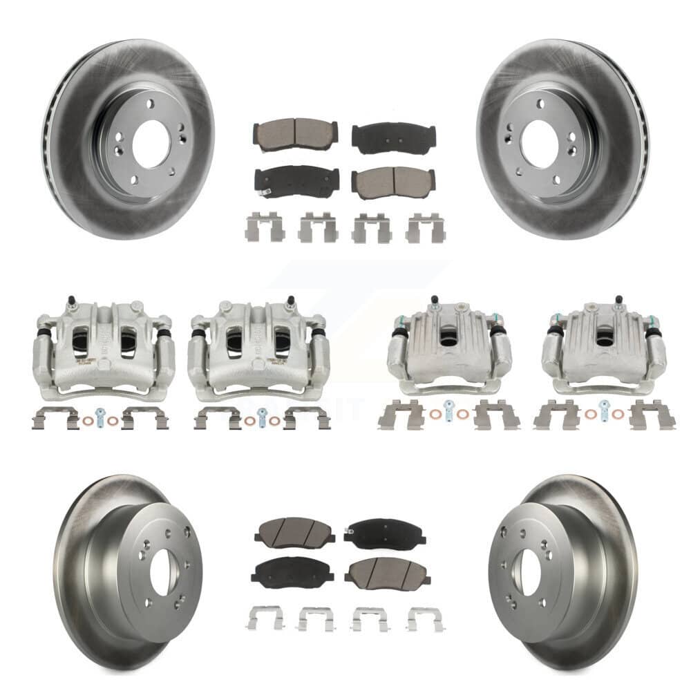 Transit Auto - KCG-100920C - Front and Rear Disc Brake Kits
