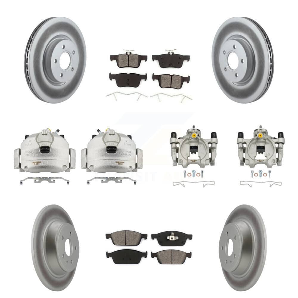 Transit Auto - KCG-100927S - Front and Rear Disc Brake Kits
