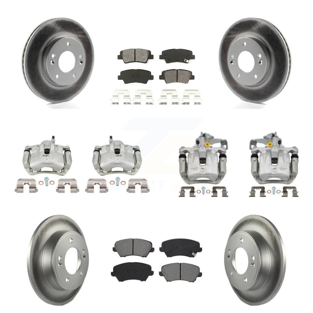 Transit Auto - KCG-100962S - Front and Rear Disc Brake Kits