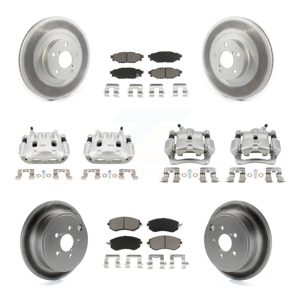 Transit Auto - KCG-100963C - Front and Rear Disc Brake Kits