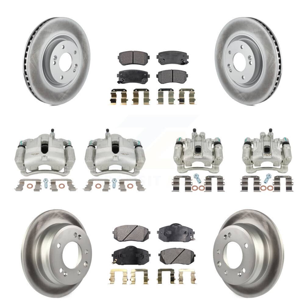 Transit Auto - KCG-100970P - Front and Rear Disc Brake Kits