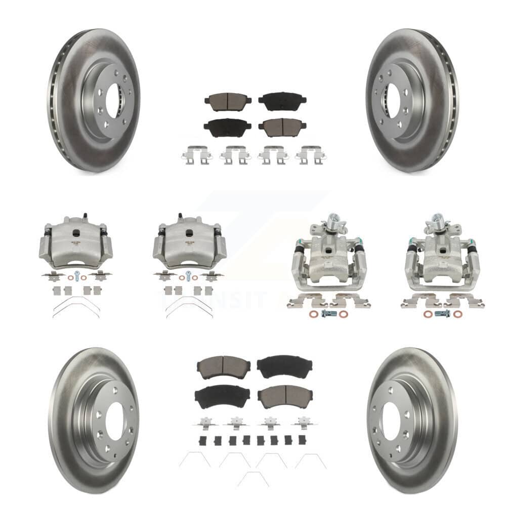 Transit Auto - KCG-101003C - Front and Rear Disc Brake Kits