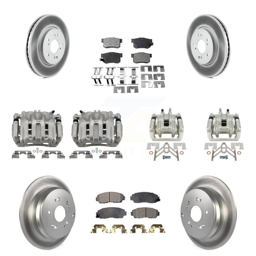 Transit Auto - KCG-101025P - Front and Rear Disc Brake Kits