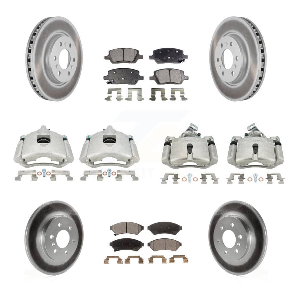 Transit Auto - KCG-101027T - Front and Rear Disc Brake Kits
