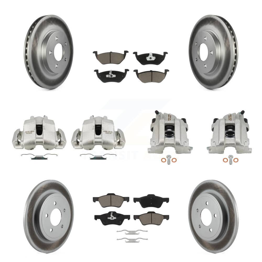 Transit Auto - KCG-101032C - Front and Rear Disc Brake Kits