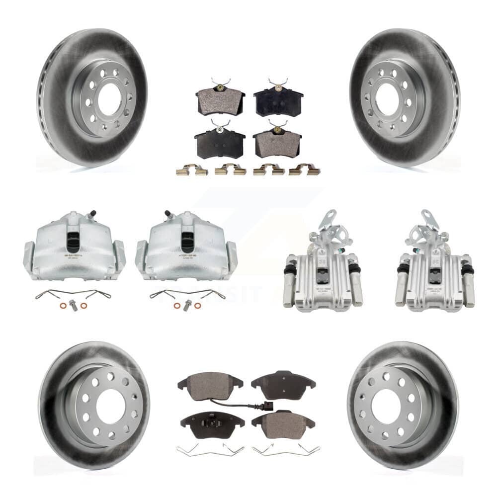 Transit Auto - KCG-101038P - Front and Rear Disc Brake Kits
