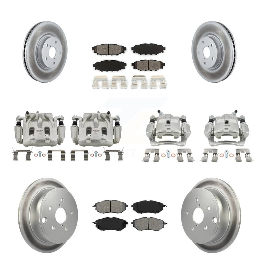 Transit Auto - KCG-101039S - Front and Rear Disc Brake Kits