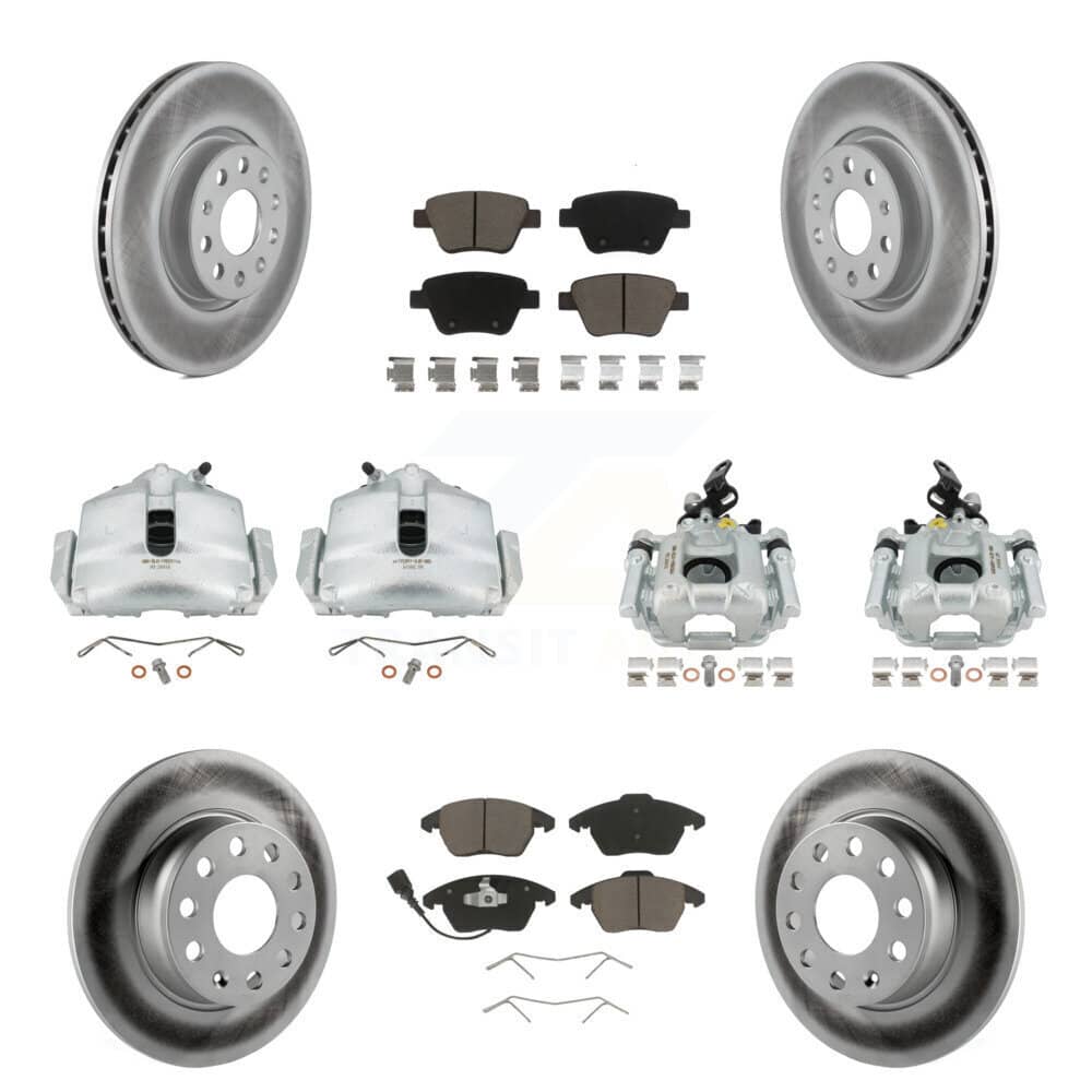 Transit Auto - KCG-101040C - Front and Rear Disc Brake Kits