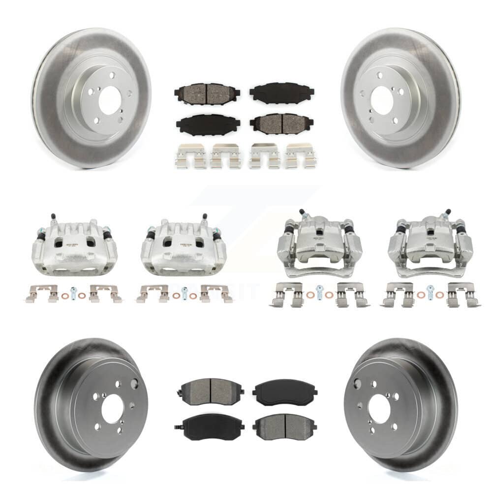 Transit Auto - KCG-101040S - Front and Rear Disc Brake Kits