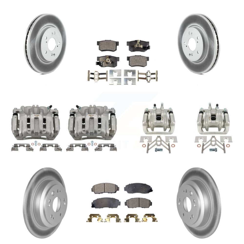 Transit Auto - KCG-101046P - Front and Rear Disc Brake Kits