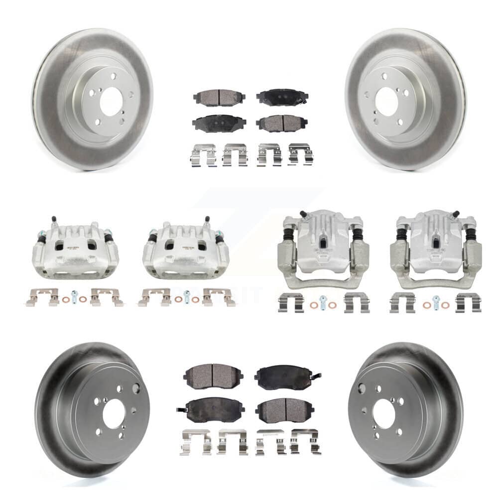 Transit Auto - KCG-101052P - Front and Rear Disc Brake Kits
