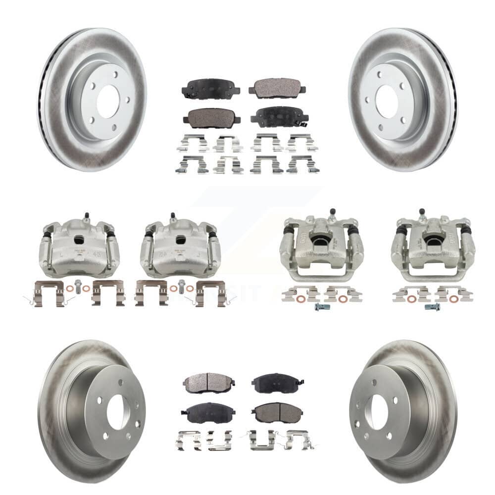 Transit Auto - KCG-101052T - Front and Rear Disc Brake Kits