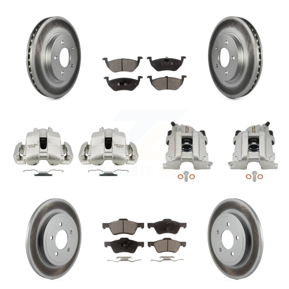 Transit Auto - KCG-101054T - Front and Rear Disc Brake Kits