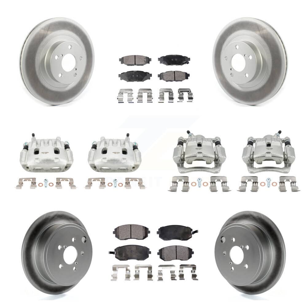 Transit Auto - KCG-101056P - Front and Rear Disc Brake Kits