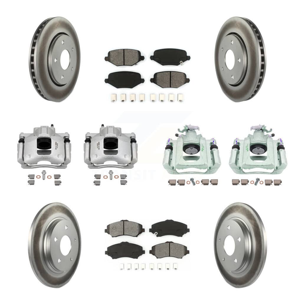 Transit Auto - KCG-101056S - Front and Rear Disc Brake Kits