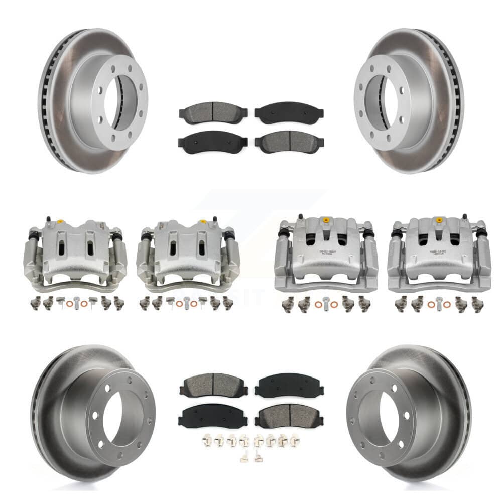 Transit Auto - KCG-101063S - Front and Rear Disc Brake Kits