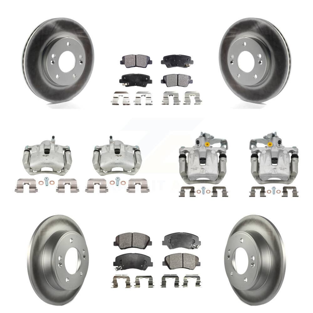 Transit Auto - KCG-101064T - Front and Rear Disc Brake Kits