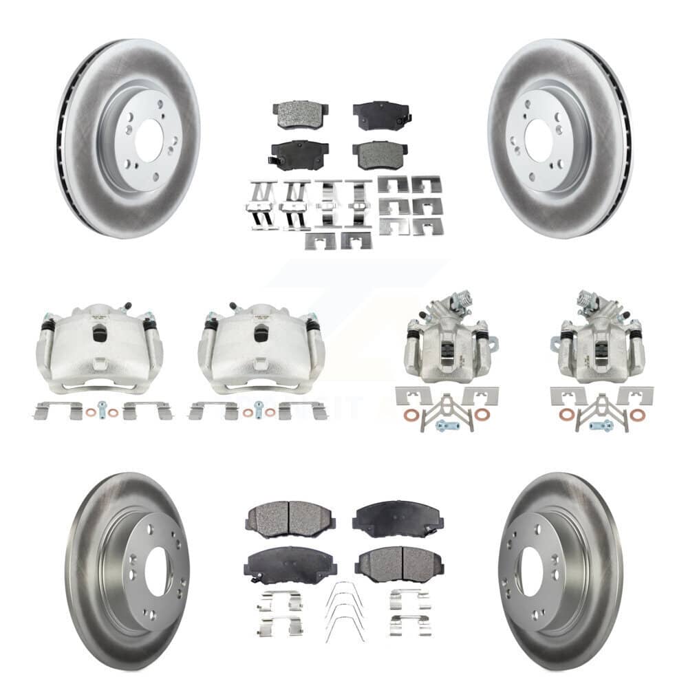 Transit Auto - KCG-101077T - Front and Rear Disc Brake Kits