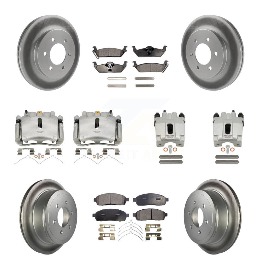 Transit Auto - KCG-101092T - Front and Rear Disc Brake Kits